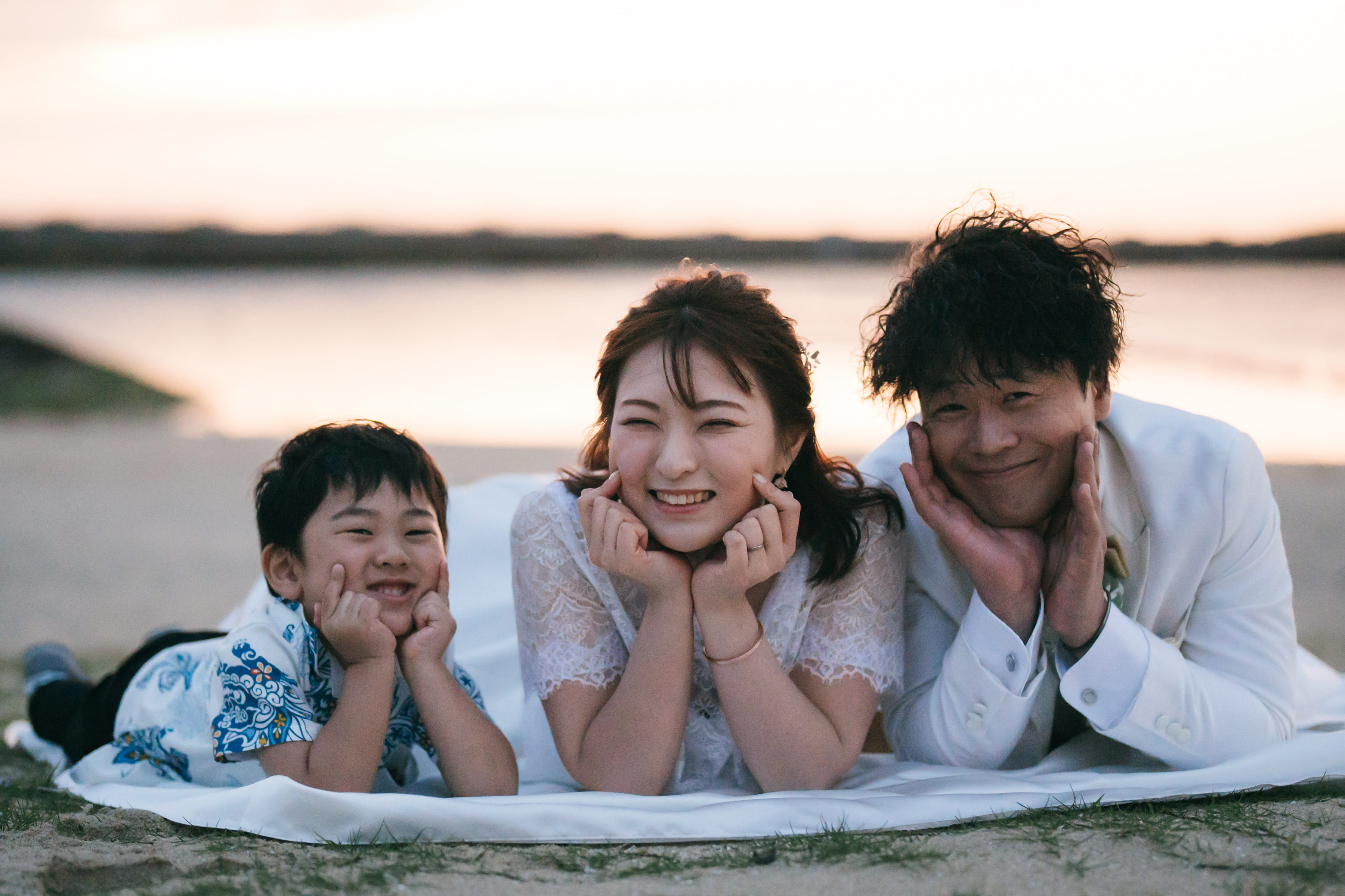サンセットと、やさしい家族の時間